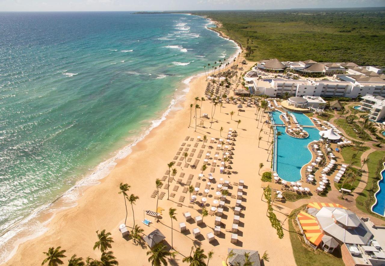 Nickelodeon Hotels & Resorts Punta Cana Exteriör bild Aerial view of Iberostar Grand Hotel Bávaro