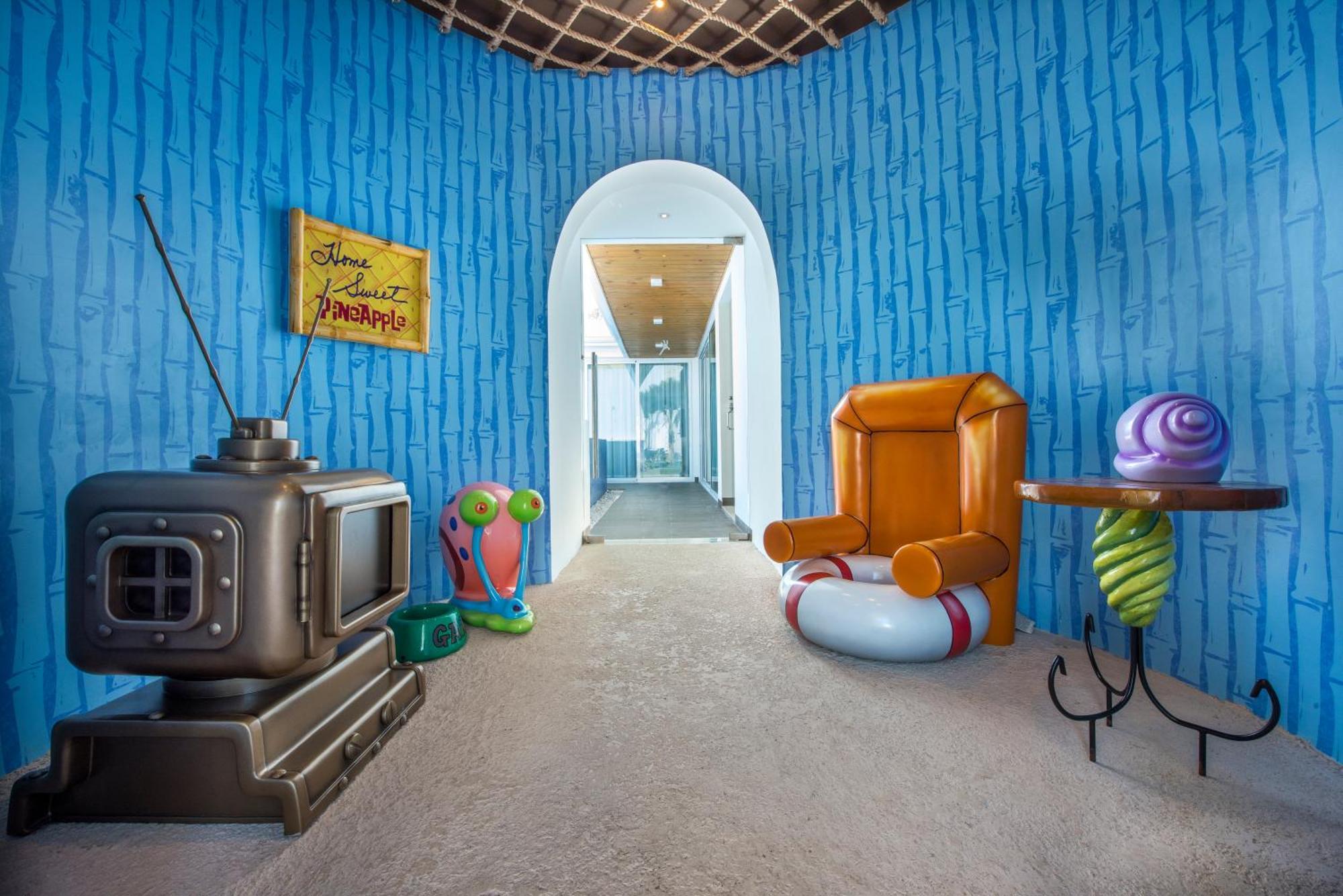 Nickelodeon Hotels & Resorts Punta Cana Exteriör bild The interior of the SpongeBob Suite